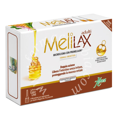 Melilax adulti microclismi 6 pezzi 10 g