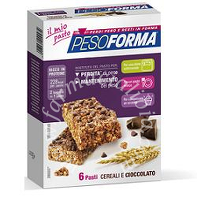 Pesoforma barretta cereali/cioccolato 12 x 31 g