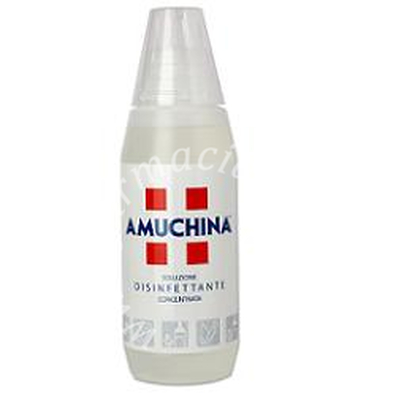 Amuchina liquida 100% disinfettante igienizzante a base di ipoclorito di sodio antimicrobico ad ampio spettro d'azione 500 ml