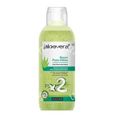Aloevera2 succo puro d'aloe a doppia concentrazione