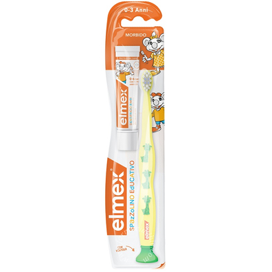 Elmex spazzolino bimbi educativo new 0-3 anni
