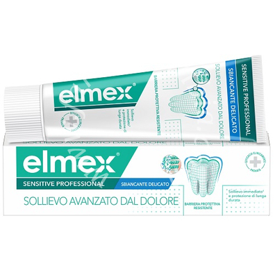 Elmex sensitive professional whitening dentifricio 75 ml
