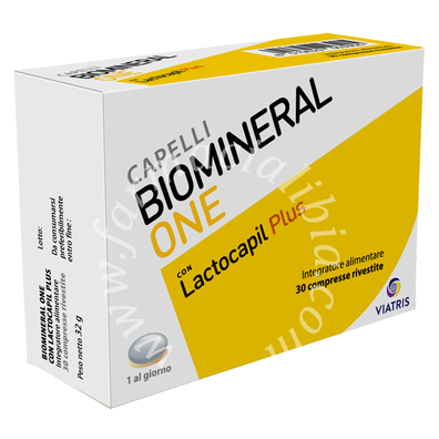 Biomineral one lactocapil plus 30 compresse