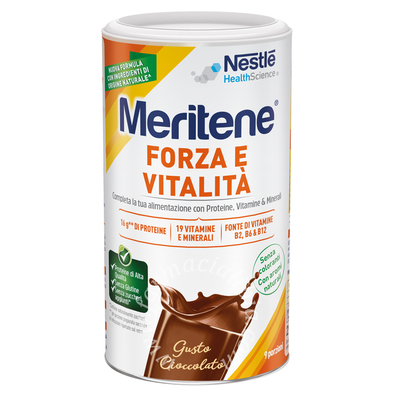 Meritene forza e vitalita' cioccolato 270 g