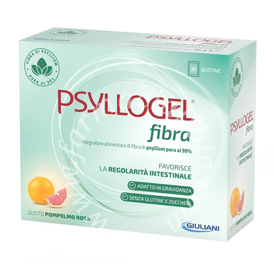 Psyllogel fibra pompelmo rosa 20 bustine