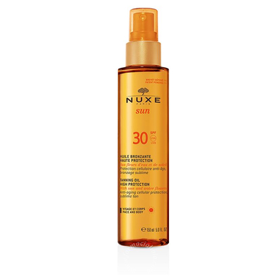 Nuxe sun olio solare viso e corpo spf30 150 ml