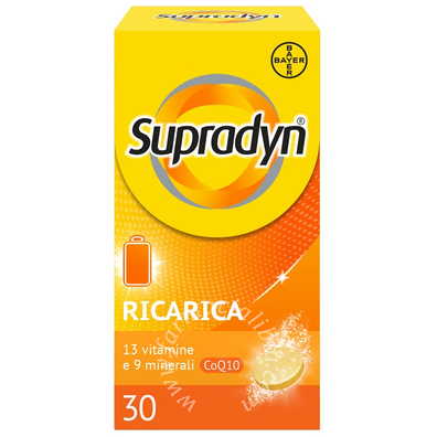 Supradyn ricarica 30 compresse effervescenti