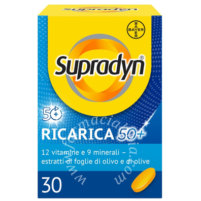 Supradyn ricarica 50+ 30 compresse