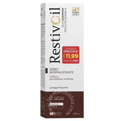 Restivoil sebo normalizzante 250 ml tp