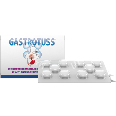 Gastrotuss antireflusso 30 compresse masticabili