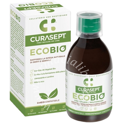 Curasept collutorio ecobio 300 ml pharmadent
