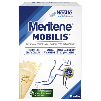 Meritene mobilis gusto vaniglia 10 bustine da 21 g