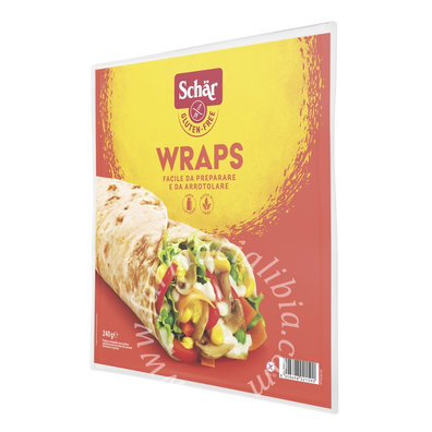 Schar wraps piadina arrotolabile senza lattosio 240 g