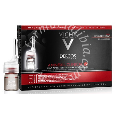 Dercos aminexil fiale 21 uomo 6 ml
