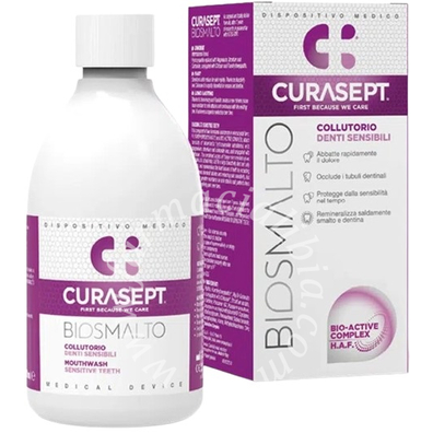 Curasept biosmalto collutorio denti sensibili 300 ml