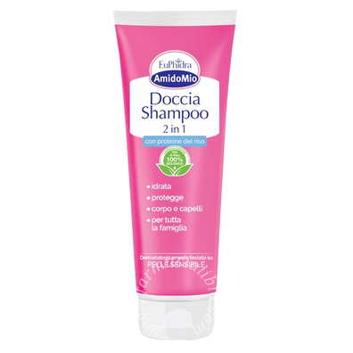Euphidra amidomio doccia shampoo 2 in 1 250 ml