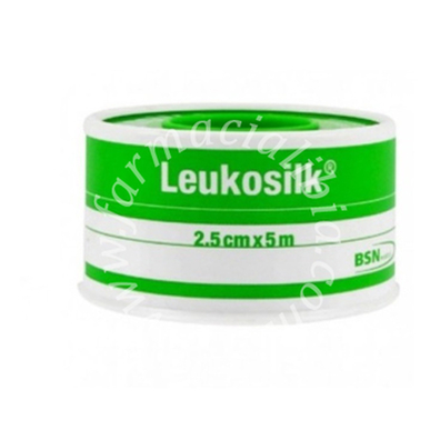Cerotto leukosilk ipoallergenico 500x2,5 cm