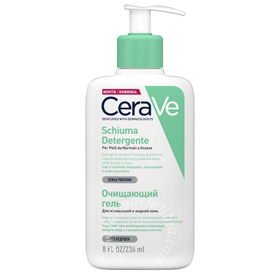 Cerave schiuma viso 236 ml