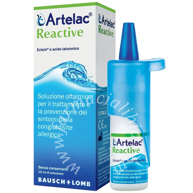Artelac reactive soluzione oftalmica multidose flacone 10 ml