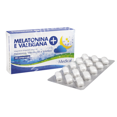 Melatonina valeriana+ 30 compresse