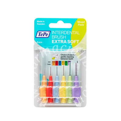 Tepe scovolini xsoft mix pack arancione-lilla 6 pezzi