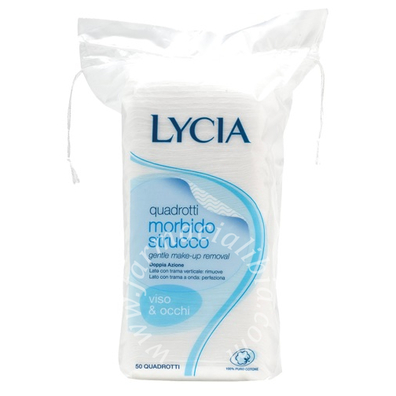 Lycia 50 quadrotti cotone striscia 12 pezzi