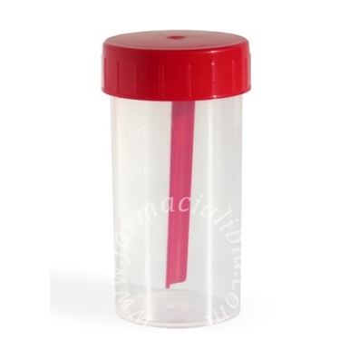 Extrafine sanity contenitore sterile per feci 60 ml