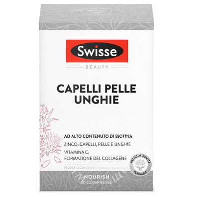 Swisse capelli pelle unghie 60 compresse