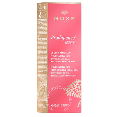 Nuxe prodigieuse boost gel crema illuminante multi-correzione 40 ml