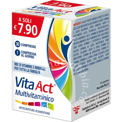 Vita act multivitaminico 30 compresse