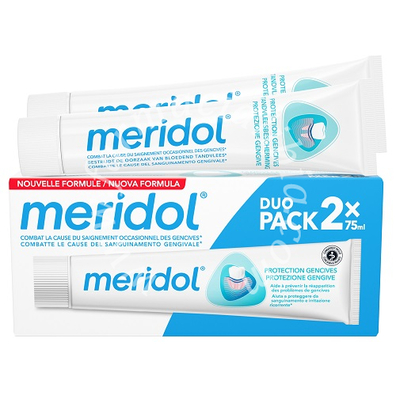 Meridol dentifricio bitubo 75 ml x 2