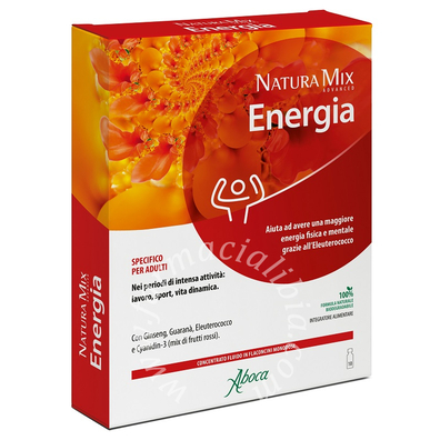 Natura mix advanced energia 10 flaconcini da 15 g