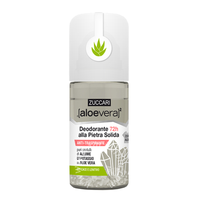 Aloevera2 deodorante pietra solida roll on 50 ml