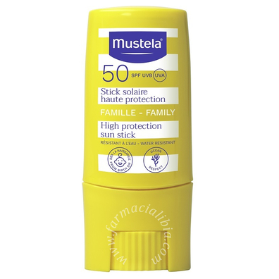 Mustela stick solare protezione molto alta spf50 9 ml