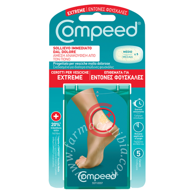 Compeed cerotti per vesciche extreme 5 pezzi