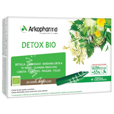 Arkofluidi detox bio 20 fiale