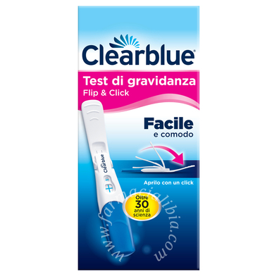 Test di gravidanza clearblue flip & click 1 pezzo