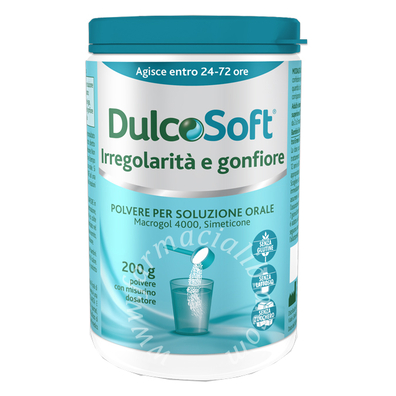 Dulcosoft irregolarita' e gonfiore polvere solubile 200 g