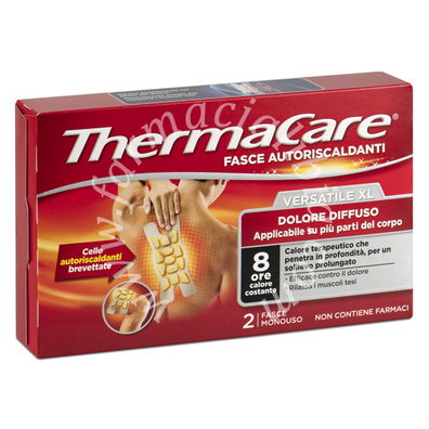 Fascia autoriscaldante versatile thermacare xl 2 pezzi