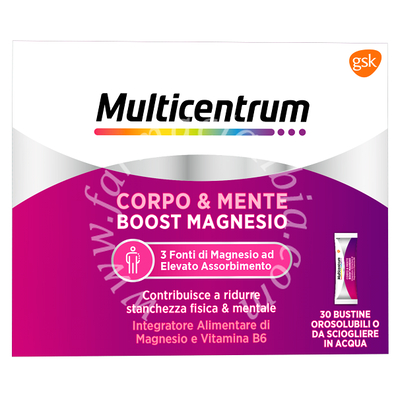 Multicentrum boost magnesio 30 bustine