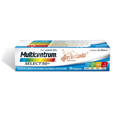 Multicentrum select effervescente 20 compresse