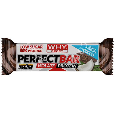 Whysport perfect bar fondente cocco 50 g