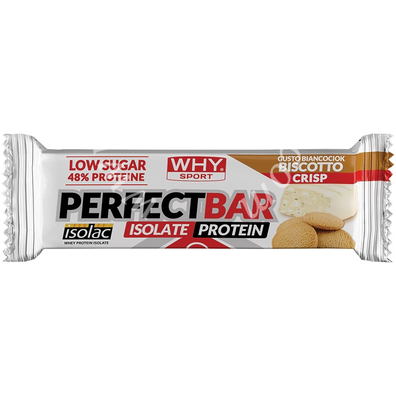 Whysport perfect bar biancociok biscotto crisp 50 g