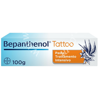 Bepanthenol tattoo pasta trattamento intensivo 100 g