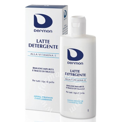 Dermon latte detergente vitamina e 200 ml