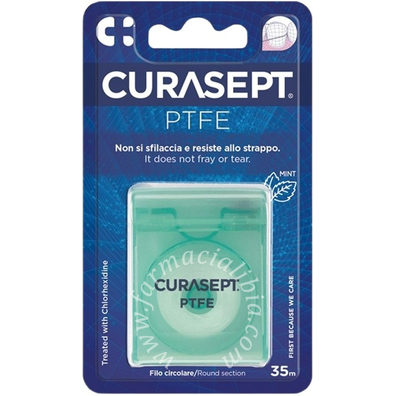 Curasept floss ptfe tape clorexidina