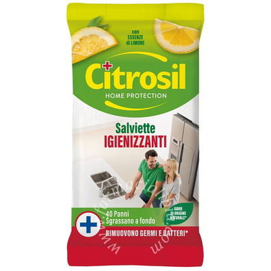 Citrosil salviette igienizzanti limone 40 pezzi