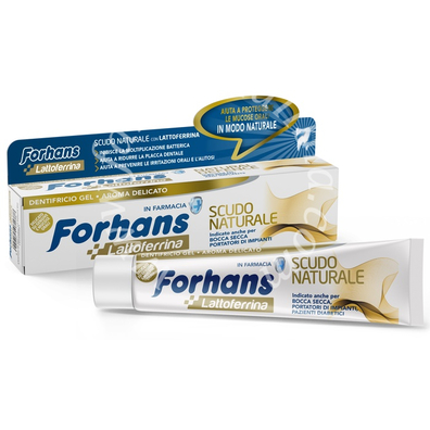 Forhans dentifricio scudo naturale 75 ml