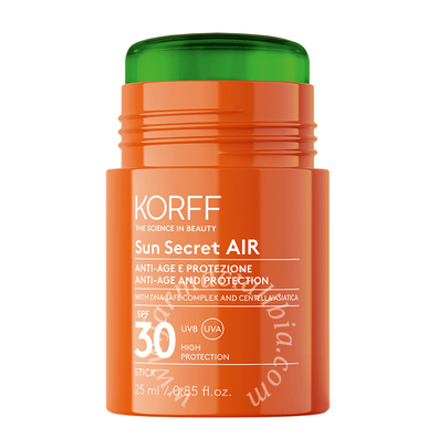 Korff sun secret spf30 air stick 25 ml