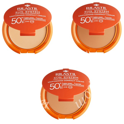 Rilastil sun ppt 50+ compatto beige nuova formula 10 ml